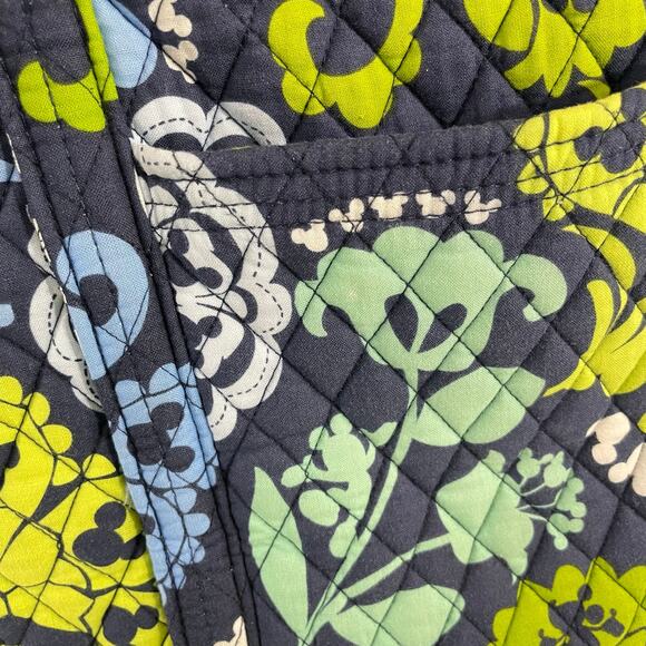 Disney Vera Bradley Wheres Mickey Vera Tote Bag Disney Travel Bag Blue Floral - Picture 9 of 14